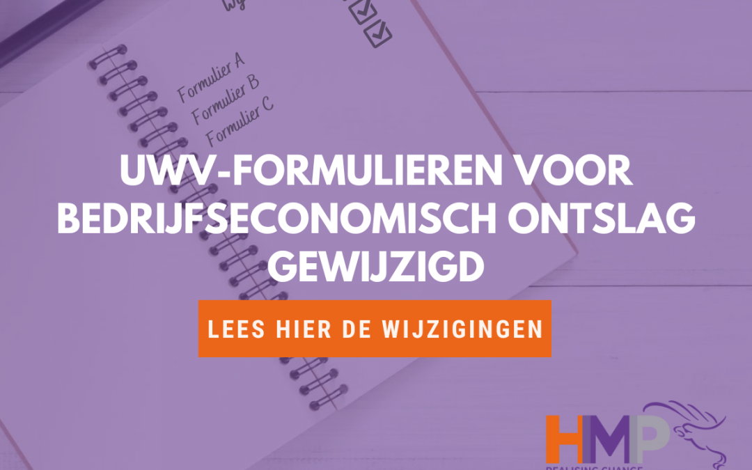 UWV-formulieren voor bedrijfseconomisch ontslag gewijzigd